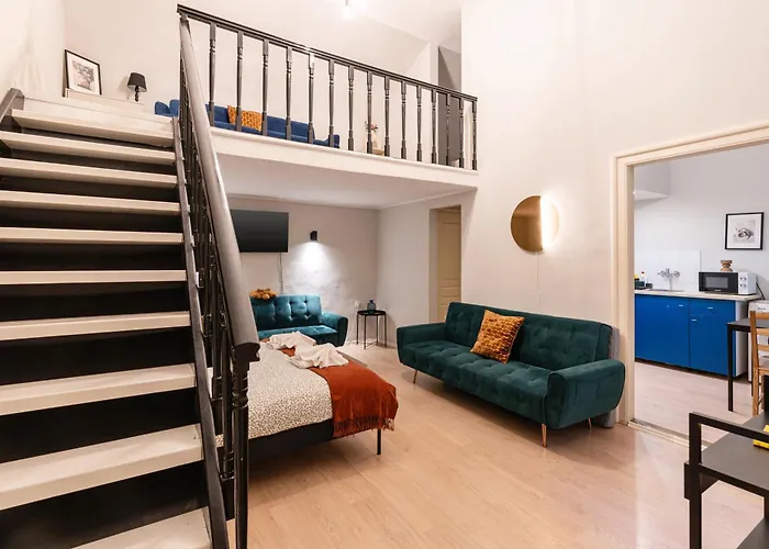 Apartmán Spacious Loft In The Heart Of Budapešť